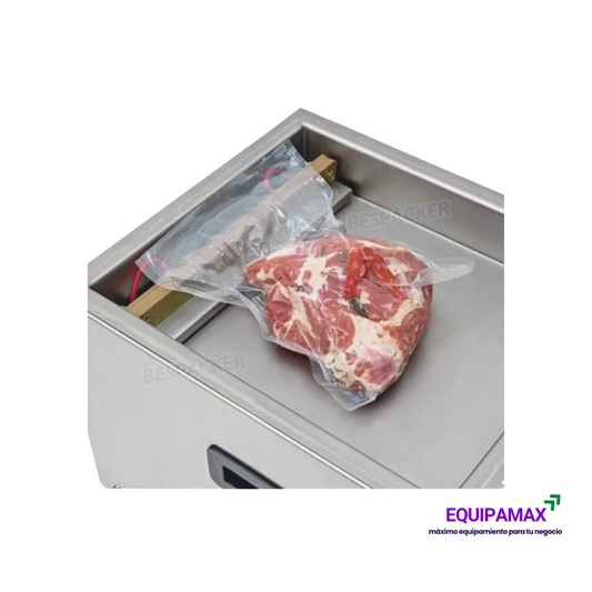 SELLADORA AL VACÍO INDUSTRIAL DE CÁMARA | ACERO INOXIDABLE | ALTA POTENCIA 900W