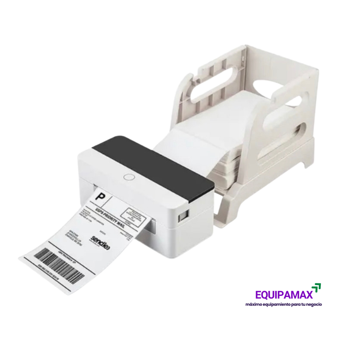 IMPRESORA TÉRMICA DE ETIQUETAS BLUETOOTH + USB