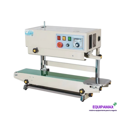 SELLADORA CONTINUA VERTICAL AUTOMÁTICA FR-880LW | ALTO RENDIMIENTO INDUSTRIAL