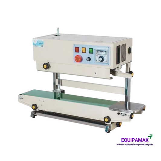 SELLADORA CONTINUA VERTICAL AUTOMÁTICA FR-880LW | ALTO RENDIMIENTO INDUSTRIAL