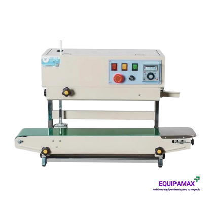 SELLADORA CONTINUA VERTICAL AUTOMÁTICA FR-880LW | ALTO RENDIMIENTO INDUSTRIAL